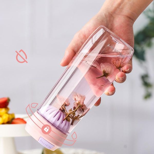 

портативная милая бутылка с водой с соломенной пьющейся соком сока клубника молочные бутылки бутылки kawaii утечки утечка в бутылках вода jl