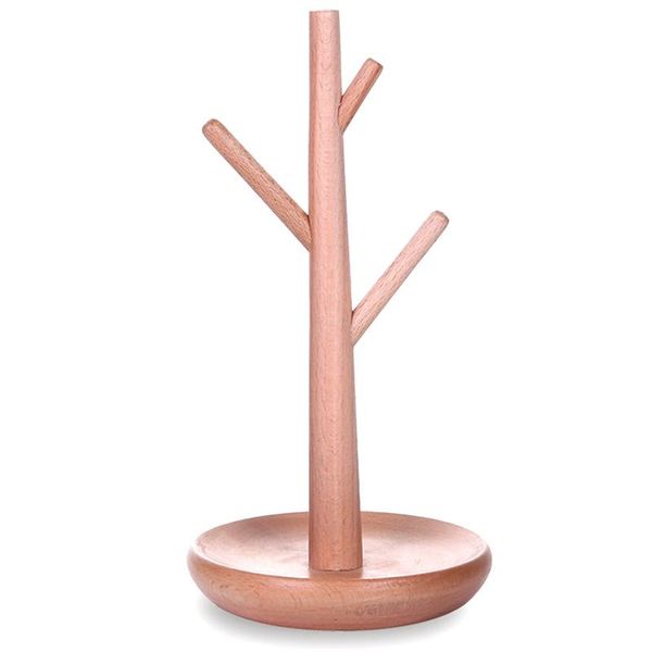 

jewelry display stand twig storage rack wooden necklace earring bracelet fashion storage rack, Pink;blue