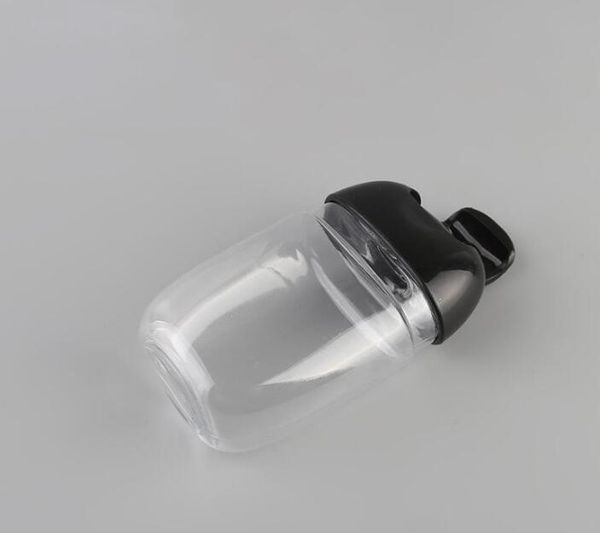 

30ml hand sanitizer bottle empty pet plastic half round cap bottle children's carry disinfectant hand sanit wmtqps mywjqq