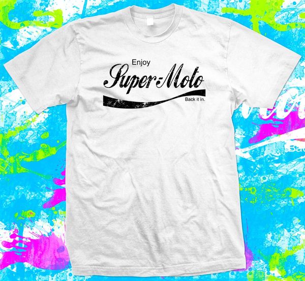 

enjoy supermoto - t shirt - new - options men t shirt summer casual short sleeve tee t shirts sport hooded sweatshirt hoodie