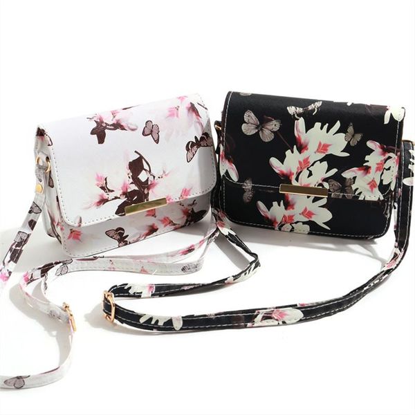 

tfscloin brand 2020 women fashion travel handbags pu leather crossbody bag lady zipper cell phone shoulder bags with floral