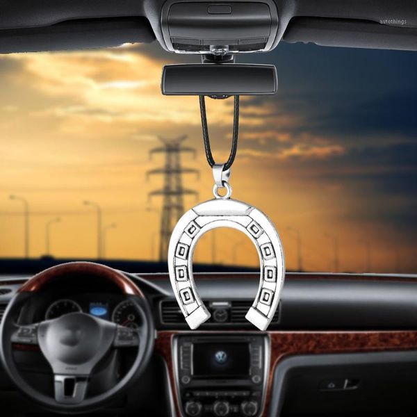 

bemost car pendant horseshoe hanging ornaments automobiles rearview mirror suspension decoration accessories auto gifts1