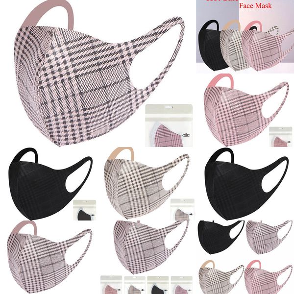 

black designer fashion kids 20pcs face lug-type sunscreen breathable deerskin mask washable three-dimensional masks 4 nfgjc