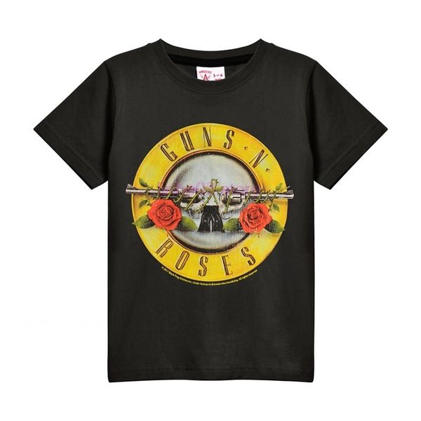 

amplified kids guns n roses vintage bullet logo t shirt - for boys girls sport hooded sweatshirt hoodie