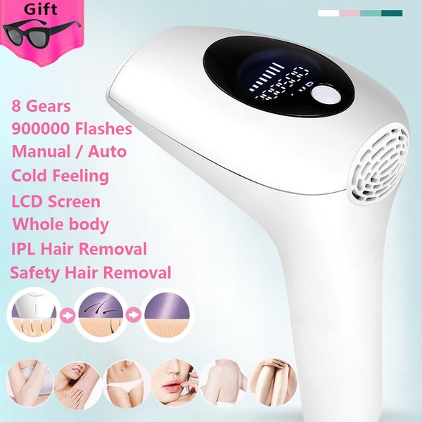 

900000 flash professional permanent ipl epilator laser hair removal electric p women painless threading hair remover machine