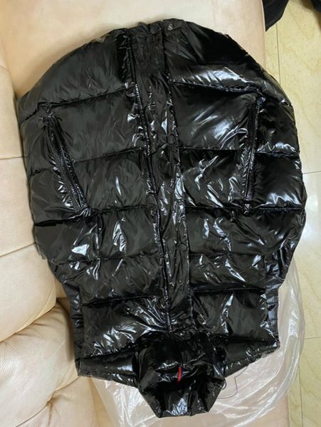 

designer mens vest coat zipper reflective casual trench hoodie men women windbreaker coat fashion jacket vest, Black;brown