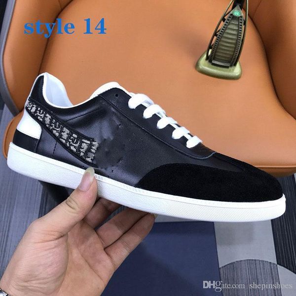 

men's trainers fashion men shoes 2021 new designer sneakers flats classic driving shoes for men trainers, Black