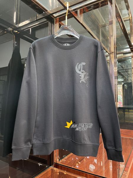 

новый мужской крест с длинным рукавом круглые шеи пуловер, White