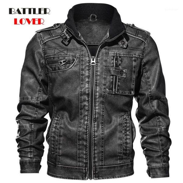 

men's leather & faux men jackets genuine male classic motorcycle biker cow jacket mens spring drop ship plus size -7xl1, Black