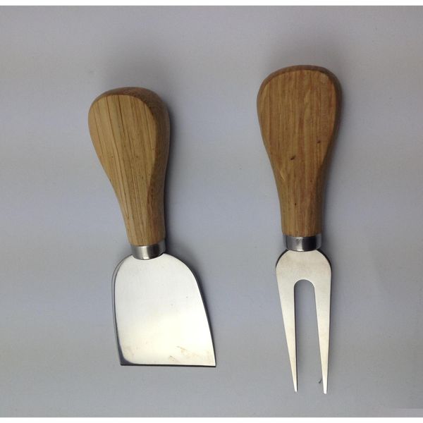 

50 sets 4pcs/sets knives bard set oak handle cheese knife kit kitchen cooking too jllhve homeindustry