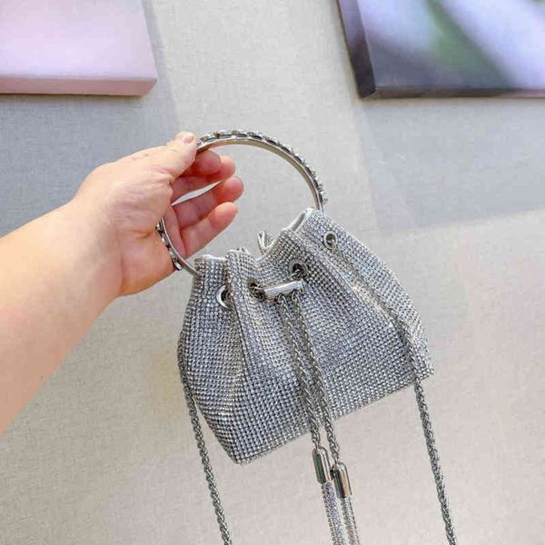 

evening bags luxury designer purses and handbags bags for women silver bucket clutch purse evening banquet bag crysta rhinestone shoulder ba