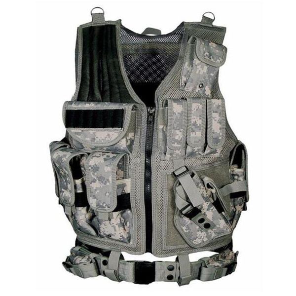 

hunting jackets tactical vest, Camo;black