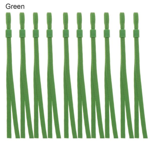 

50pcs 11 colors elastic cord mouth mask buckle adjustable rubber band stretch string rope diy fixing accessory outdoor equipment q bbymwh