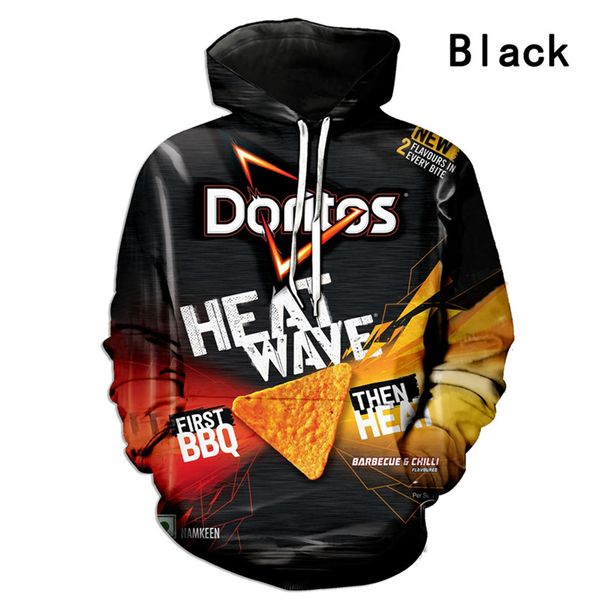 

s-7xl women mens potato chips hoodie hooded sweatshirt funny french fries foodie fastfood snacks 3d print pullover clothes plus size e122109, White
