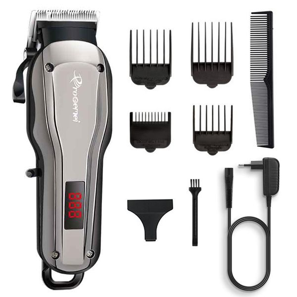

cord cordless hair clipper barber machine professional hair trimmer for men 100v-240v electric hair cutter for fading blending