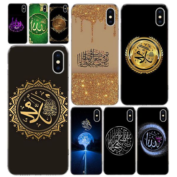 

arab muslim islamic pattern phone case cover for iphone 11 pro 7 6 x 8 6s plus xs max + xr 5s se 10 ten art tpu coque capa shell