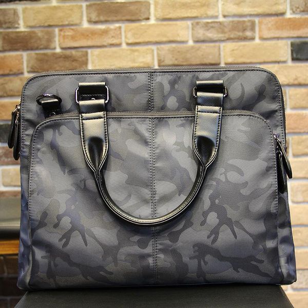 

briefcases vintage men's shoulder bag travel crossbody bags causal messenger patchwork multi-function lap