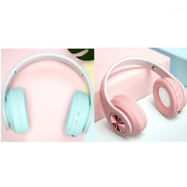 

portable wireless headphones bluetooth stereo foldable headset audio mp3 adjustable earphones with mic music1