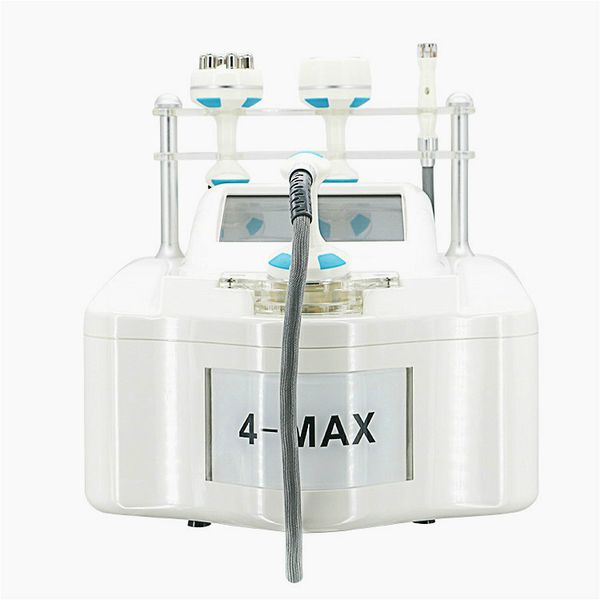 

professional 4 handles fat ing + rf eyes message + 40k cavitation + multipolar rf fat loss slimming machines