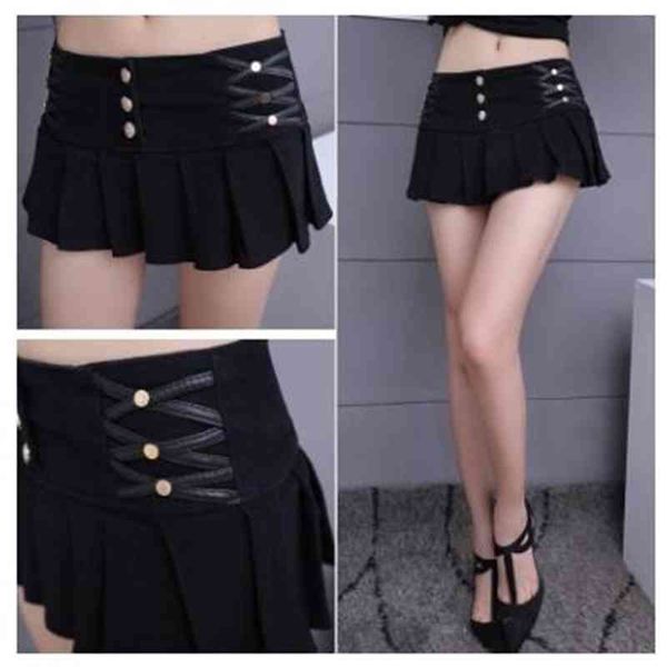 

skirts black white pencil pleated micro mini skirt women 2017 summer fashion stretch night club womens short faldas mujer 7rdg