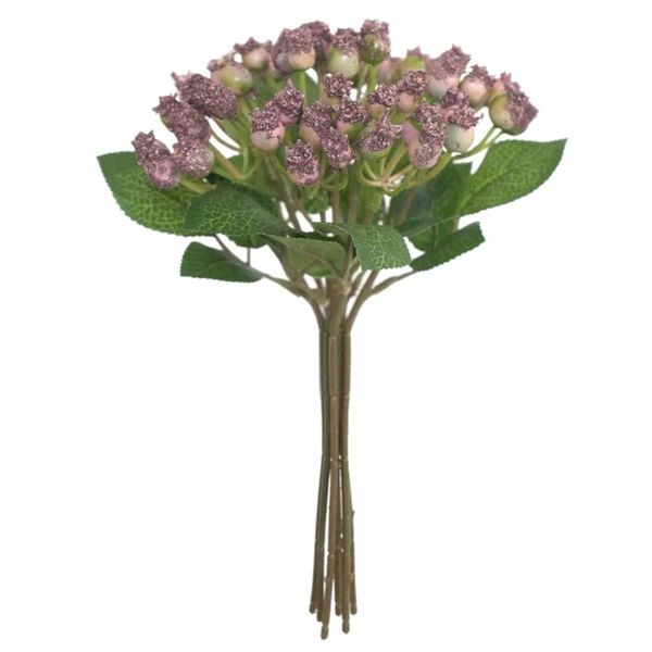 

decorative flowers & wreaths 7 fork artificial pomegranate red berries simulation foam fruit fake flower