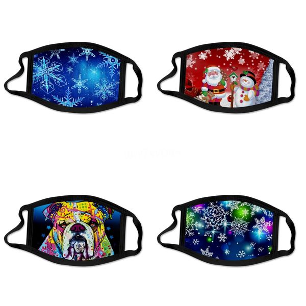 

earloop face masks camouflage printing ice silk anti splash and splatte sunshadedustproof mouth mask#990, Black