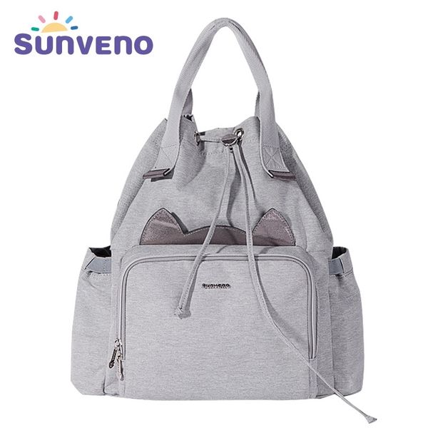 

sunveno fashion mummy maternity diaper bag nursing bag travel backpack designer baby bag baby care nappy backpack 201125