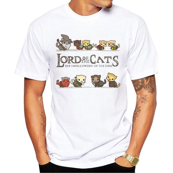 

teehub short sleeve funny lord of the cats t shirt vintage cat printed tshirts casual summer tee hipster sport hooded sweatshirt hoodie