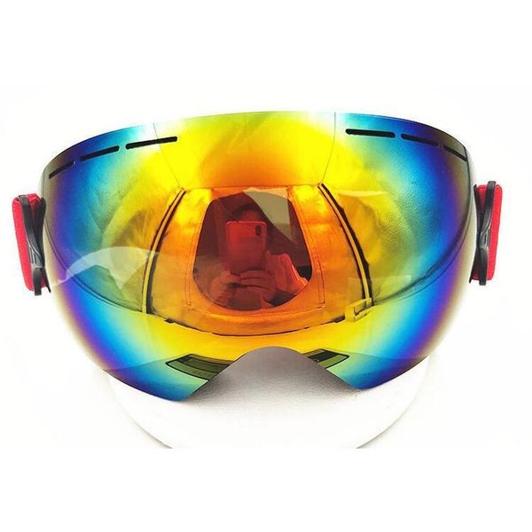 

large sphere single layer anti fog frameless ski glasses card nearsighted ski glasses export men women training 's store breathable
