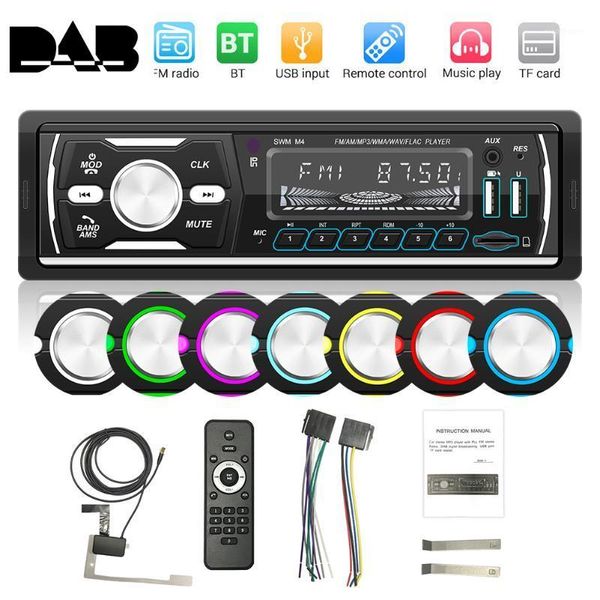 

din car stereo mp3 player rds dab dab+ radio m4 single fm am receiver head unit for outdoor personal car decoration1