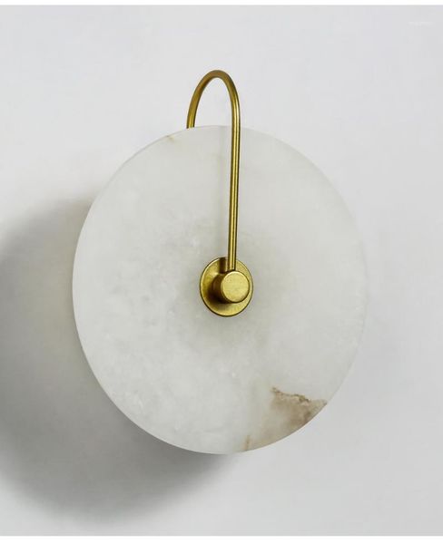 

zerouno wall lights lighting nature marble lampshade l home loft decoration wall lamps ac 100-240v mounted led sconces1