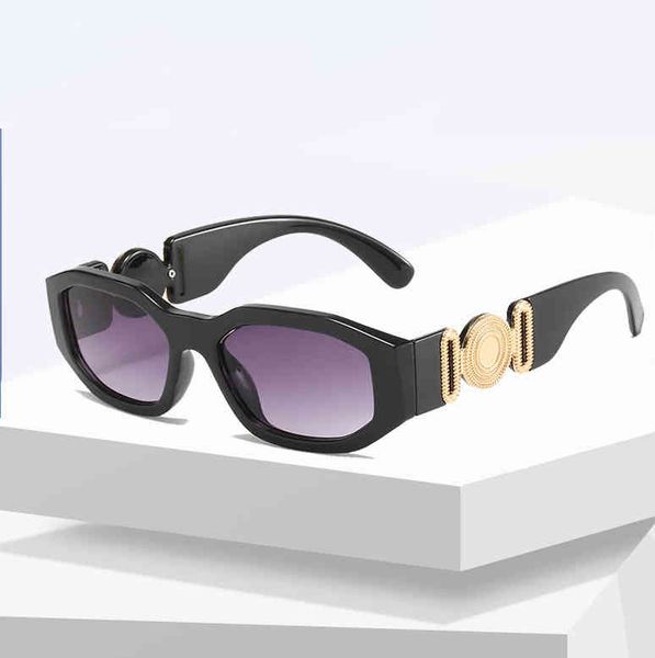 

sunglasses 2022 polygon small frame women's personalized beach, White;black