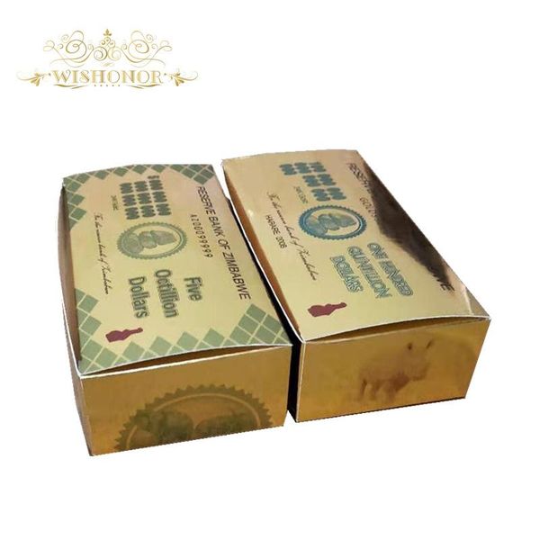 

100 шт. коробка zimbabwe banknotes сто quittillion dollars gold fake banknotes 1шт падение доставки 100 шт. коробка zimbabwe sqcjwy