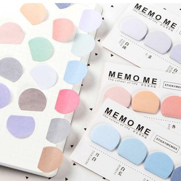 

симпатичные наклейки закладки memo pad sticky notepaper sticky notes page flags домашняя придерживайтесь tab закладка marker pad office supp
