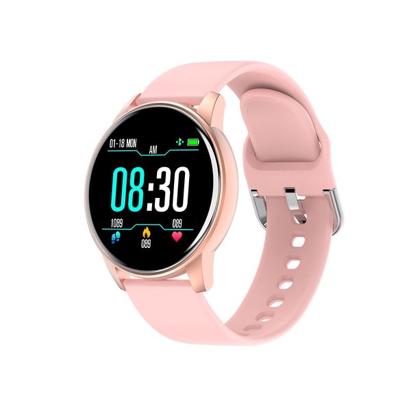

2020 bluetooth smartwatch men blood pressure women sport heart rate fitenesstracker bracelet for android ios smart watch round