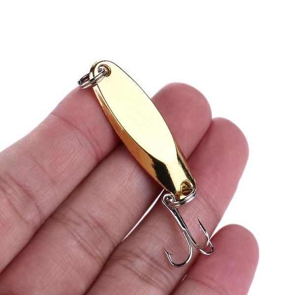 

thundershower 1pcs 2.5g 7g metal spoon wobbler fishing lure slice bait bass treble hooks vib fishing tackle pesca acc jlljam