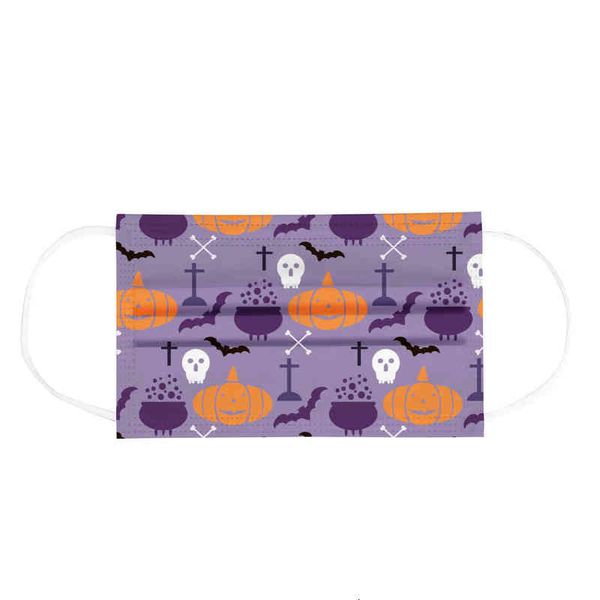 

halloween chilen's mask spunlaced melt blown breathable filter disposable three-layer protective