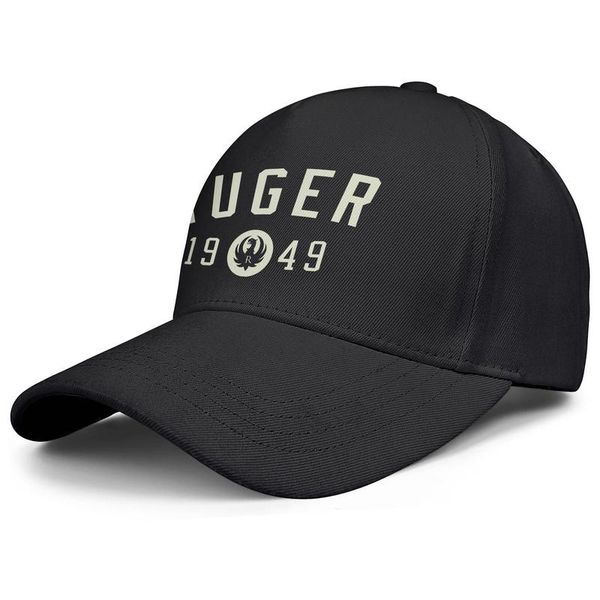 

fashion ruger 1949 logo gray baseball cap fitted unique trucke hats flag ruger logo & company firearms camouflage flash gold old, Blue;gray