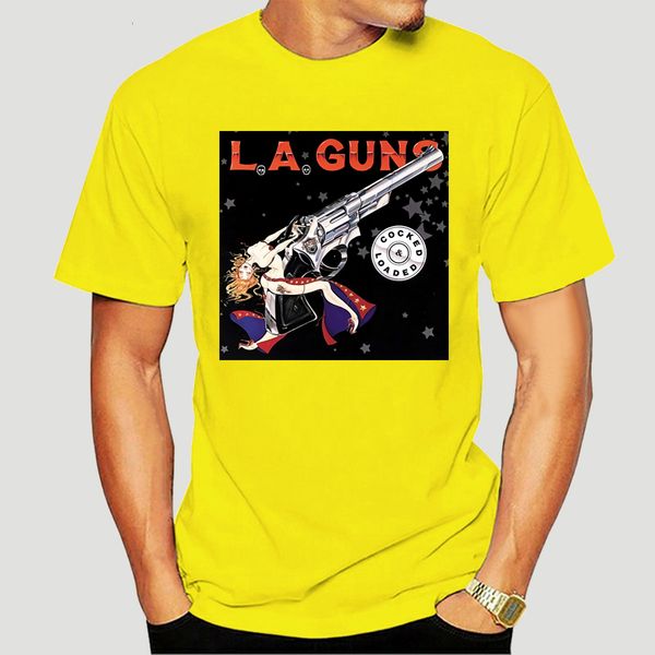 

la guns cocked loaded t shirt s 2xl brand new official impact merchandising-4949d sport hooded sweatshirt hoodie