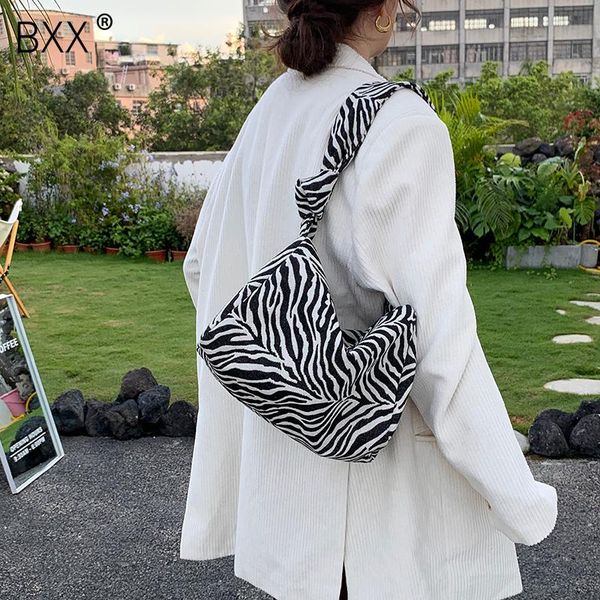 

bxx] zebra pattern design crossbody bags for women 2020 winter shoulder handbags and purses classic travel hand bag ho851