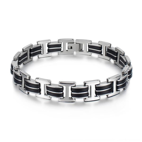 

новые ювелирные изделия классические мужчины регулируемые простой титановой стали подарок новые ювелирные изделия классические мужчины брасл, Golden;silver