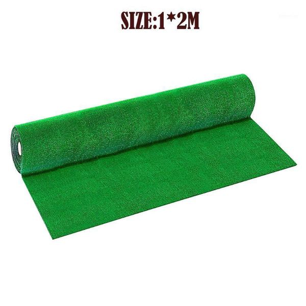 

1/2m grass mat green outdoor artificial lawns turf carpets fake sod garden moss for home school floor wedding decoration #p51