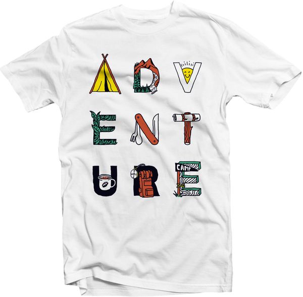 

sport 2019 new summer cool tee shirt adventure time t-shirt travel campings backpacking vacation swimmings walking cotton t-shirt