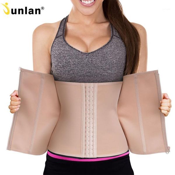 

junlan waist shaper slimming tummy control shapewear reducing modeling strap elastic waist training belt shaping for1, Black;white