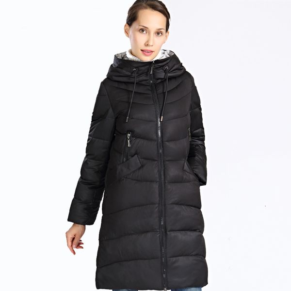 

women designers clothes 2020new 2020 jacket women plus size long thick fashion womens winter coat hooded down jackets parka femme docero, Black