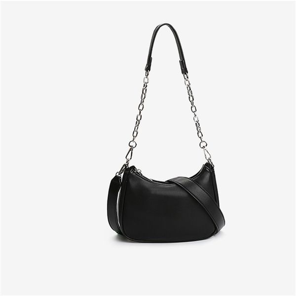 

purse new underarm small bag 2020 new fashion fashion versatile chain single shoulder baguette bag retro handbags women shoulder#jz8-63