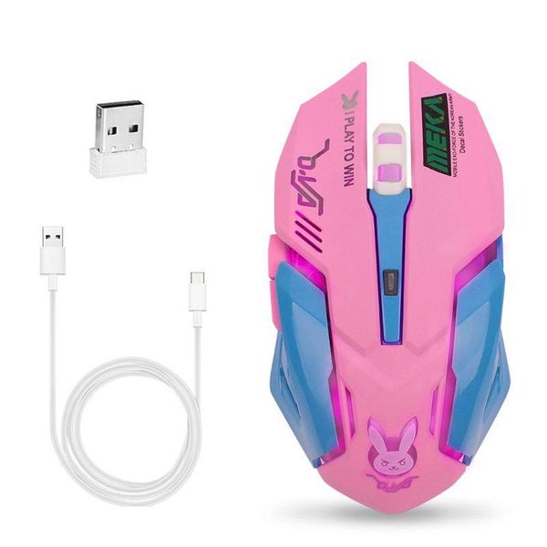 

rechargeable led optical game mice 2400dpi 2.4g usb wireless mouse for pc lapm68f