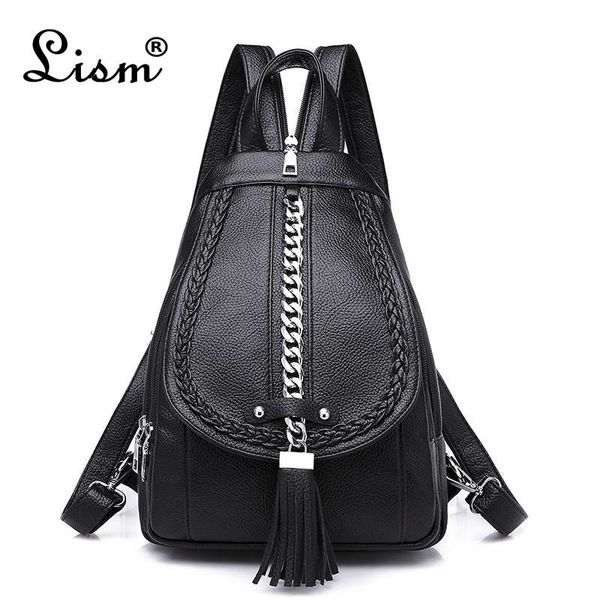 

2019 backpacks сеть для девочек mochilas женщины рюкзаки кожа рюкзак женщина стиль опрятный большой емкости для путешествий рюкзаки bbycvp b