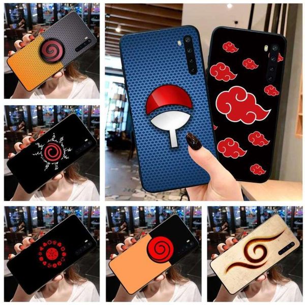 

naruto akira uchiha badge case for oppo 6 realm 3 5 pro c2 reno2-z a11