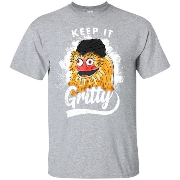 

keep it gritty philadelphia hockey mascot t-shirt new fashion tee shirt sport hooded sweatshirt hoodie